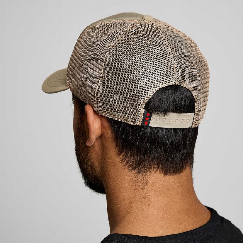 Coffee Saucony Foamie Trucker Men's Hats | Malaysia S60753-S96