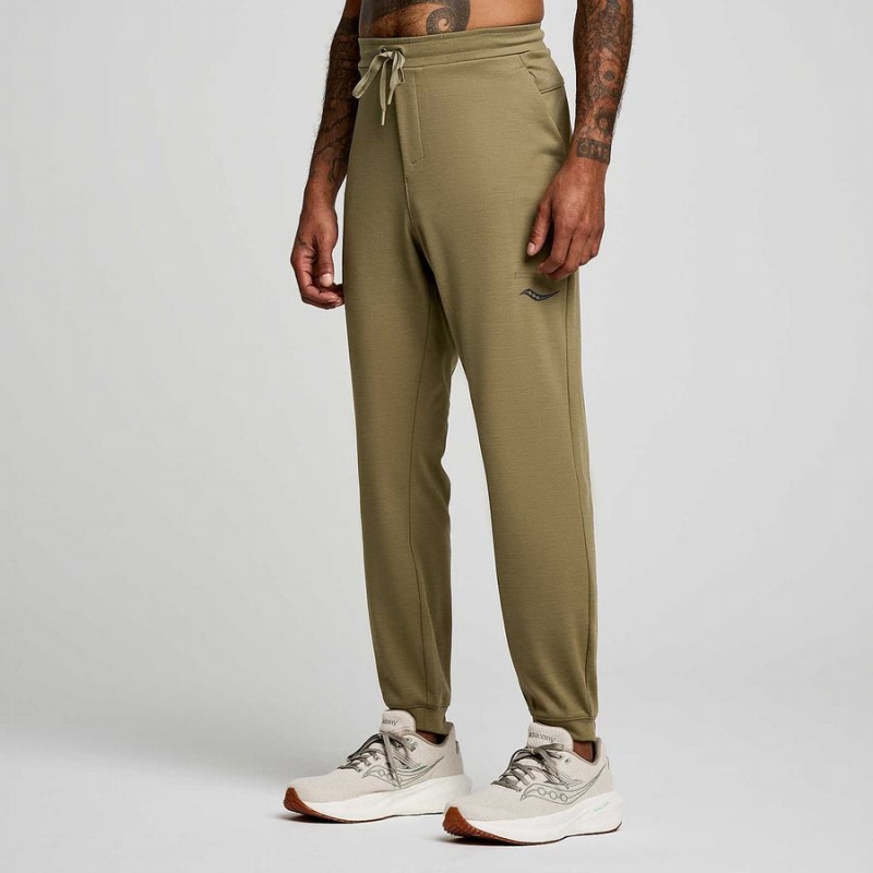 Coffee Saucony Solstice Men's Joggers | Malaysia S42703-B86