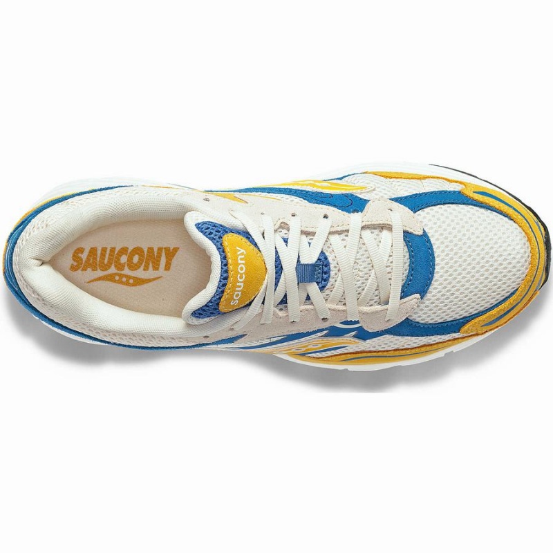 Cream / Yellow Saucony ProGrid Omni 9 Premium Women's Sneakers | Malaysia S95270-D15