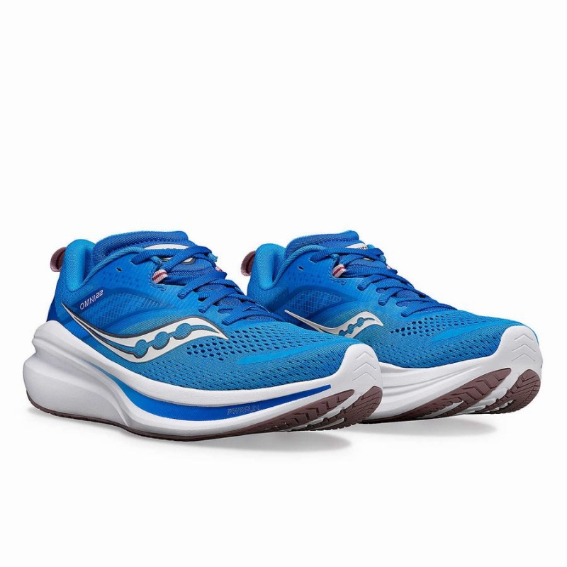 Deep Blue / Purple Saucony Omni 22 Women's Running Shoes | Malaysia S84162-S84