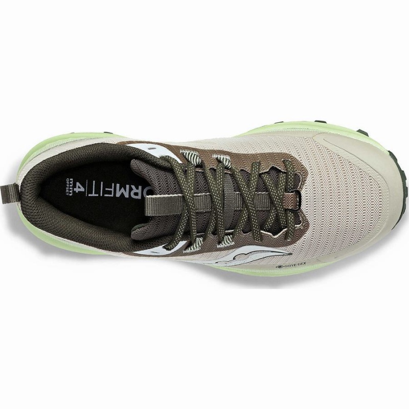 Dust / Umbra Saucony Peregrine 13 GTX Men's Running Shoes | Malaysia S15782-B97