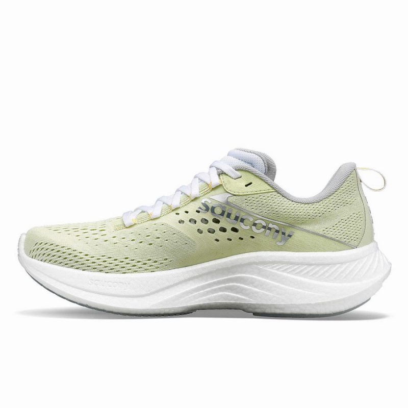 Fern / Cloud Saucony Ride 17 Women's Running Shoes | Malaysia S81632-T67