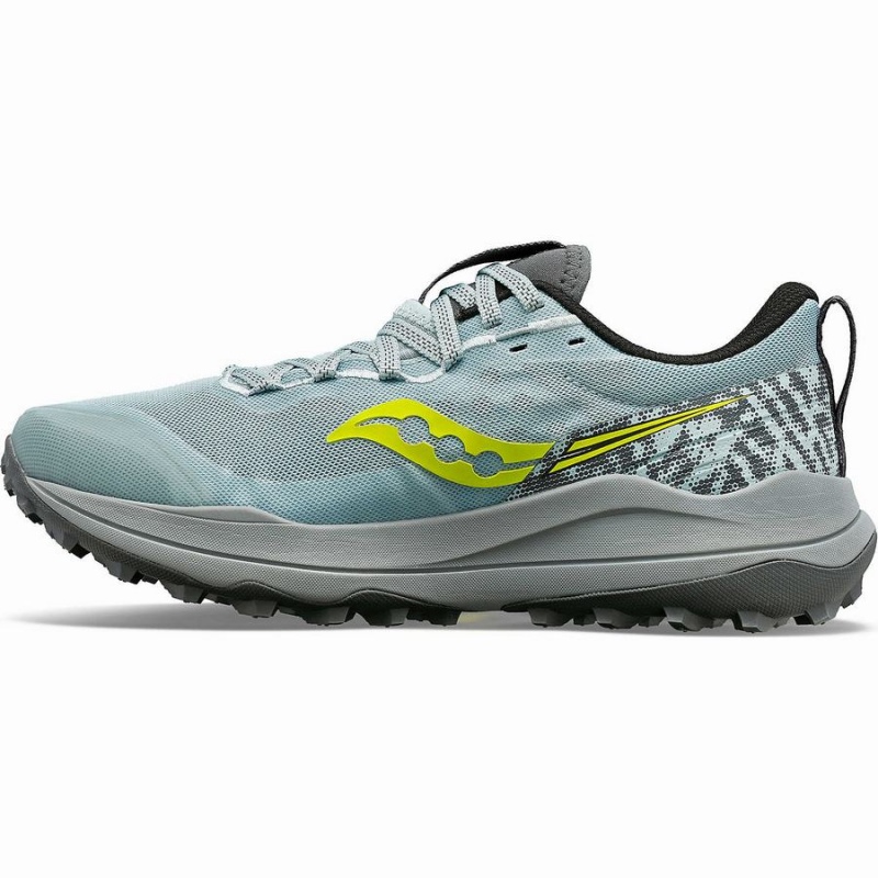 Glacier / Ink Saucony Xodus Ultra 2 Women's Trail Running Shoes | Malaysia S98201-K68