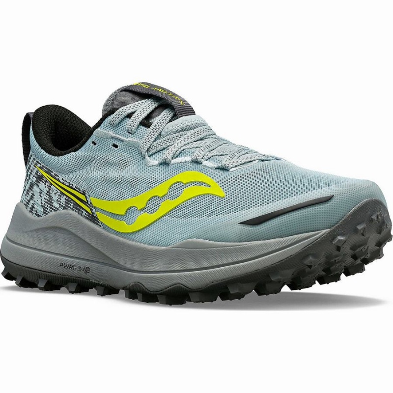 Glacier / Ink Saucony Xodus Ultra 2 Women's Trail Running Shoes | Malaysia S98201-K68