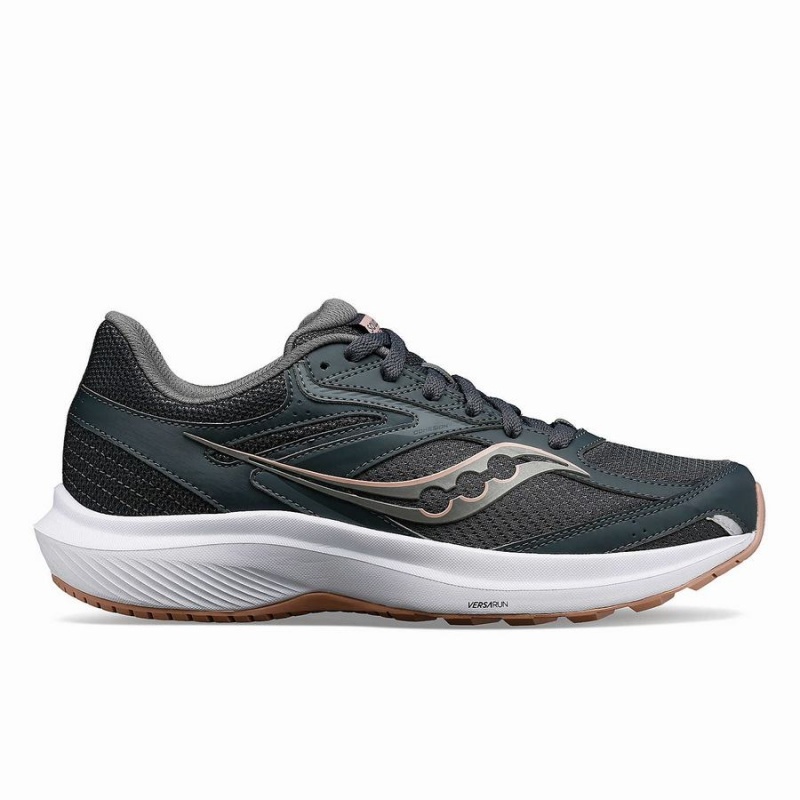 Green Saucony Cohesion 17 Wide Women\'s Running Shoes | Malaysia S69482-U08