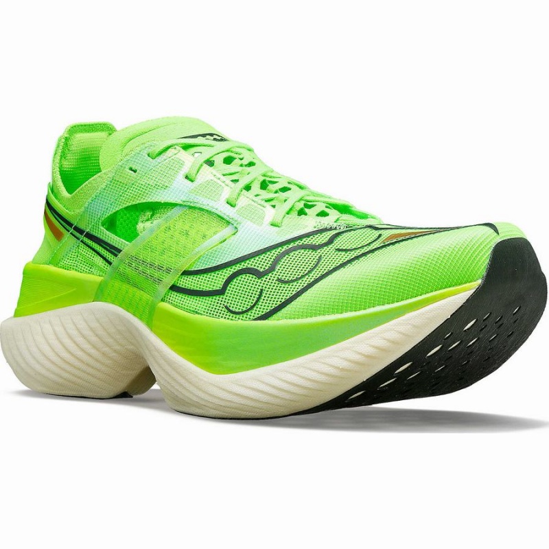 Green Saucony Endorphin Elite Men's Running Shoes | Malaysia S85610-H31