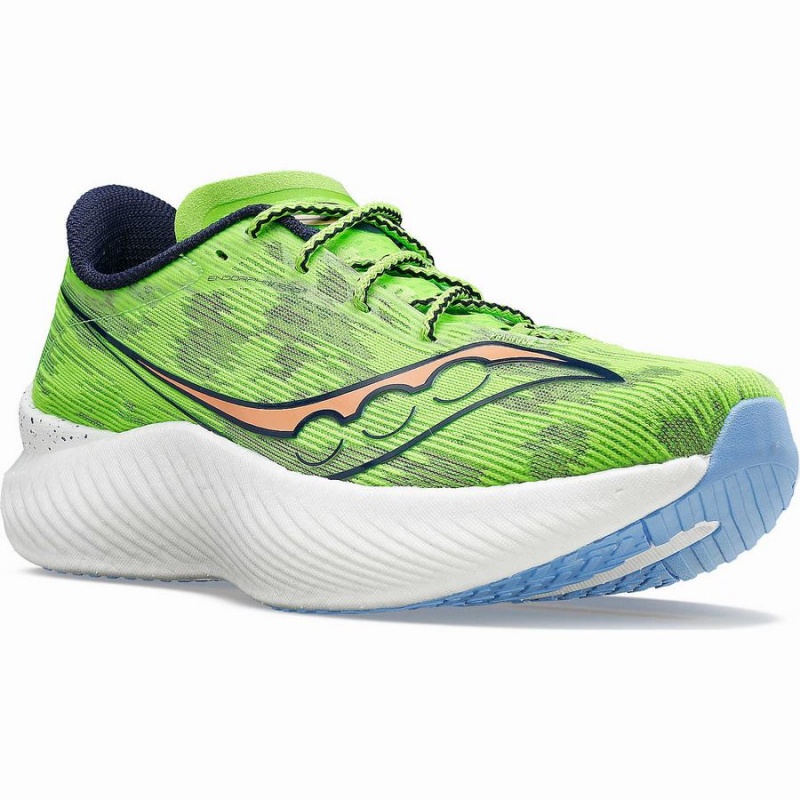 Green Saucony Endorphin Pro 3 Men's Running Shoes | Malaysia S04261-R02