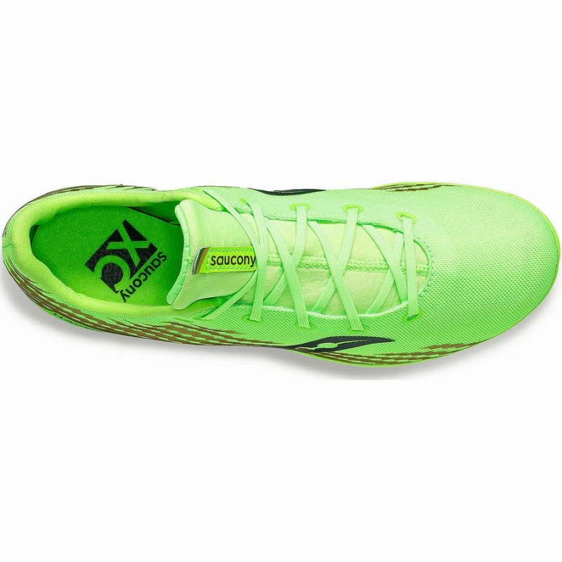 Green Saucony Havok XC 3 Flat Women's Track Spikes | Malaysia S93716-M41