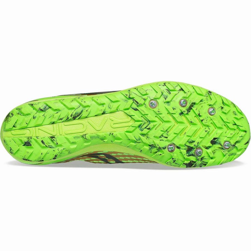 Green Saucony Havok XC 3 Flat Women's Track Spikes | Malaysia S93716-M41