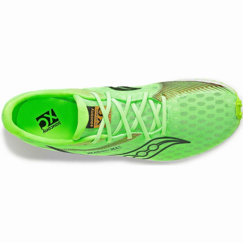 Green Saucony Kilkenny XC9 Flat Men's Track Spikes | Malaysia S08591-V14