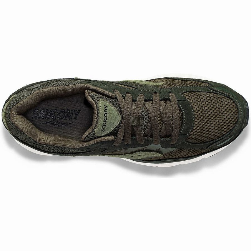 Green Saucony ProGrid Omni 9 Premium Men's Sneakers | Malaysia S08432-G76