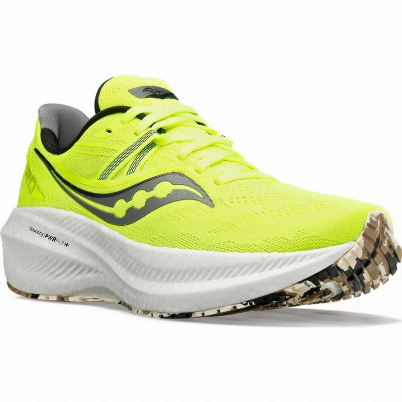 Green Saucony Triumph 20 Men's Running Shoes | Malaysia S91683-G59