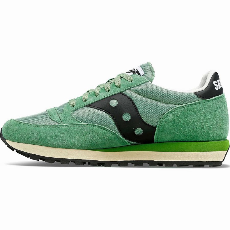 Green / Black Saucony Jazz 81 Men's Sneakers | Malaysia S45928-J20