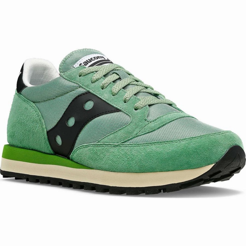 Green / Black Saucony Jazz 81 Men's Sneakers | Malaysia S45928-J20