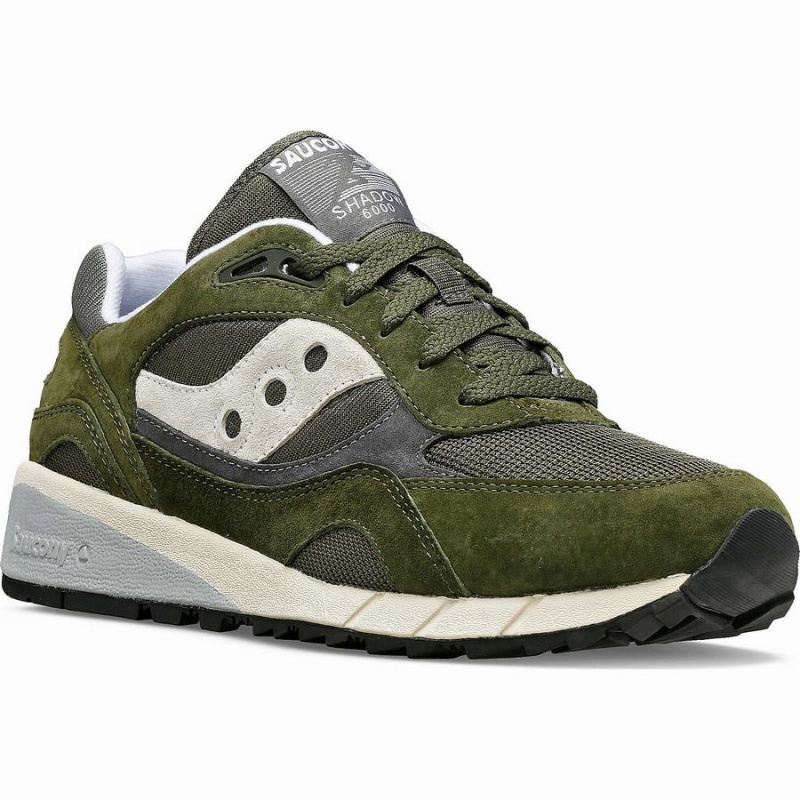 Green / Grey Saucony Shadow 6000 Women's Sneakers | Malaysia S12394-U49