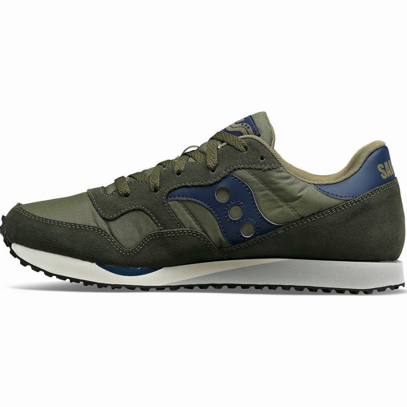 Green / Navy Saucony DXN Trainer Men's Sneakers | Malaysia S92573-Q70