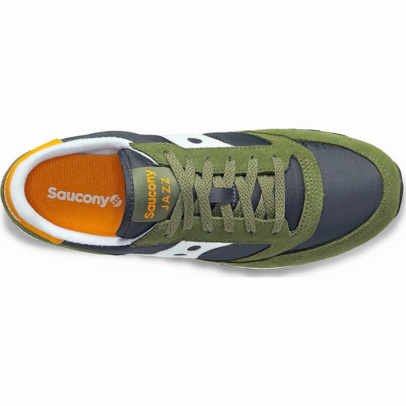 Green / Navy Saucony Jazz Original Men's Sneakers | Malaysia S40395-B27