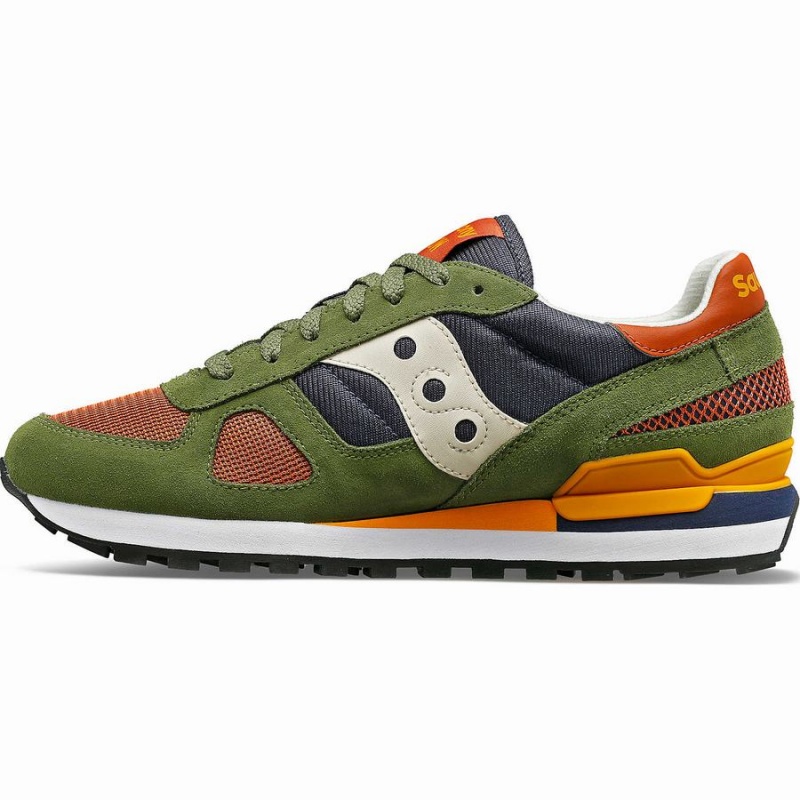 Green / Navy Saucony Shadow Original Men's Sneakers | Malaysia S20961-Q17