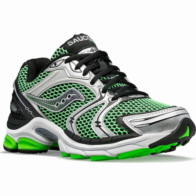 Green / Silver Saucony ProGrid Triumph 4 Women's Sneakers | Malaysia S48961-R06