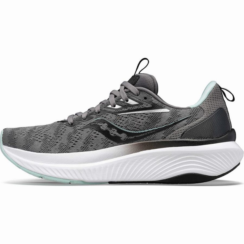 Grey Saucony Echelon 9 Wide Women's Running Shoes | Malaysia S93614-C63