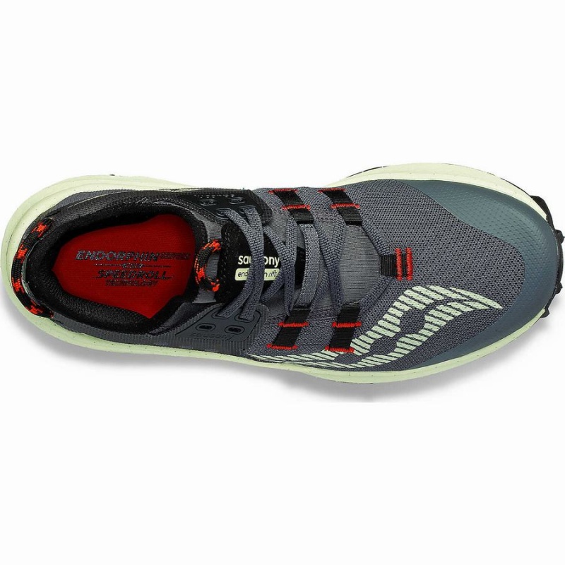 Grey Saucony Endorphin Rift Men's Trail Running Shoes | Malaysia S40268-C34