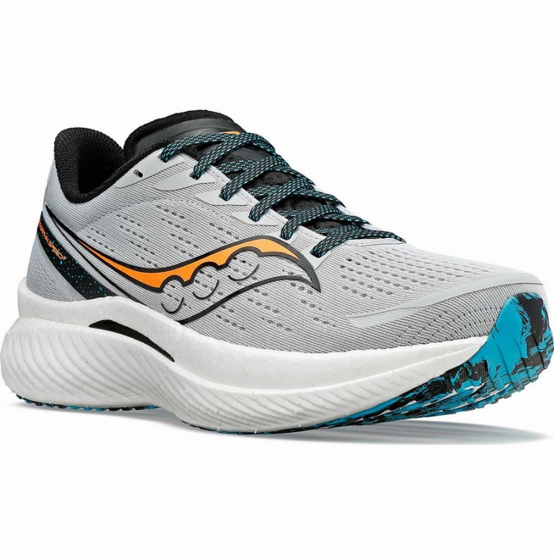 Grey Saucony Endorphin Speed 3 Men's Running Shoes | Malaysia S57693-P50