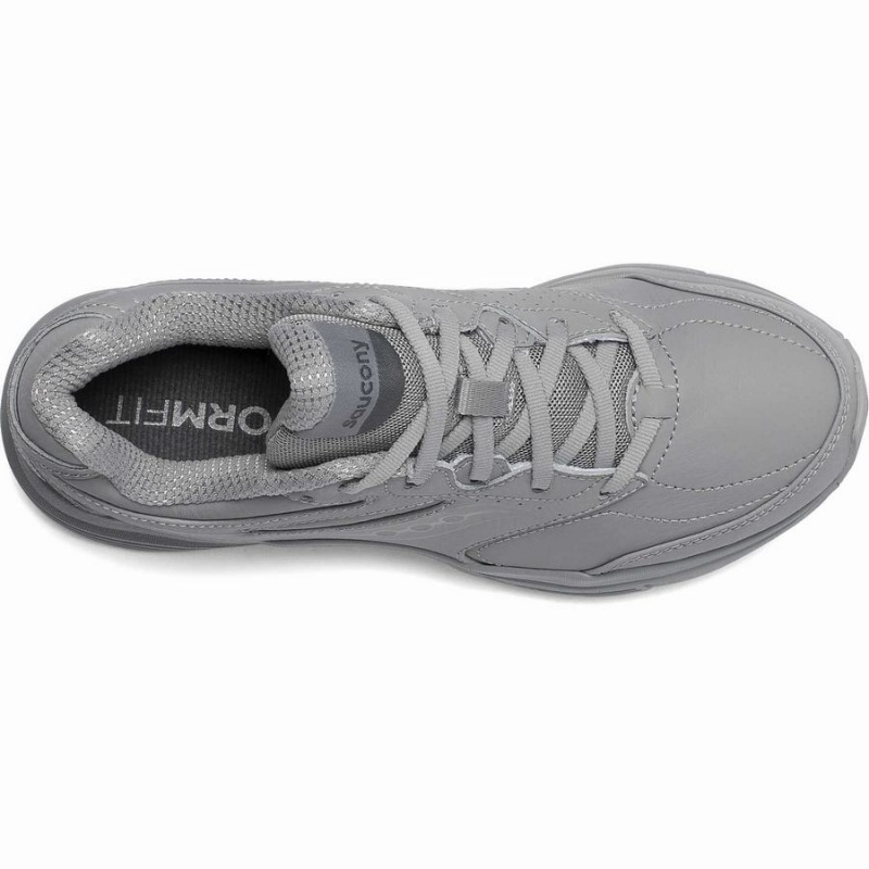 Grey Saucony Integrity Walker 3 Extra Wide Women's Walking Shoes | Malaysia S97825-R46