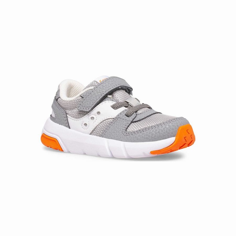 Grey Saucony Jazz Lite 2.0 Sneaker Kids' Running Shoes | Malaysia S73529-K80