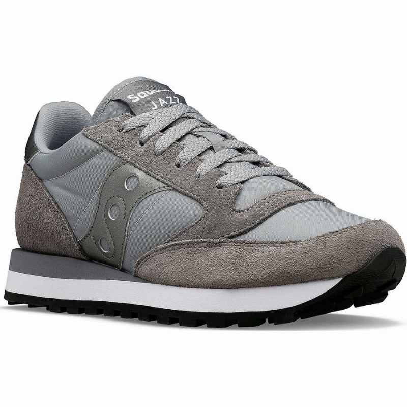 Grey Saucony Jazz Original Women's Sneakers | Malaysia S18647-M45