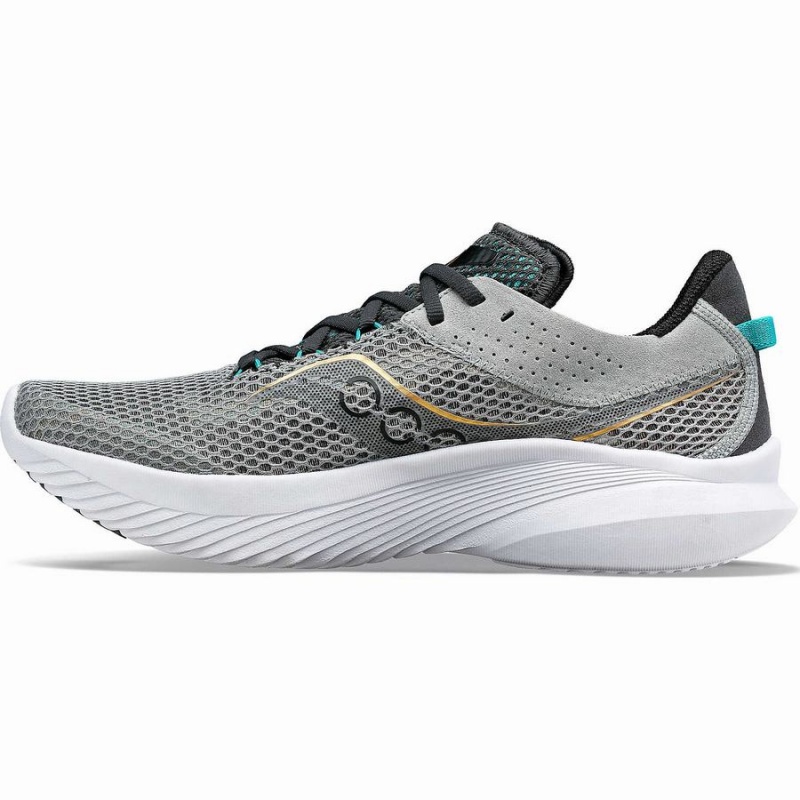 Grey Saucony Kinvara 14 Men's Running Shoes | Malaysia S95407-V86