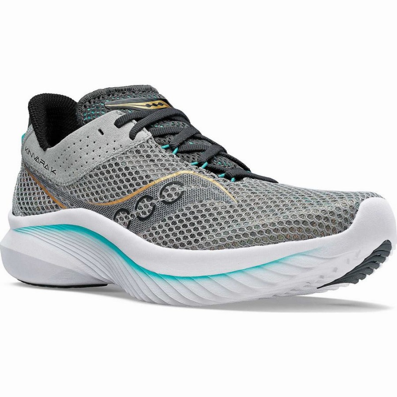 Grey Saucony Kinvara 14 Men's Running Shoes | Malaysia S95407-V86