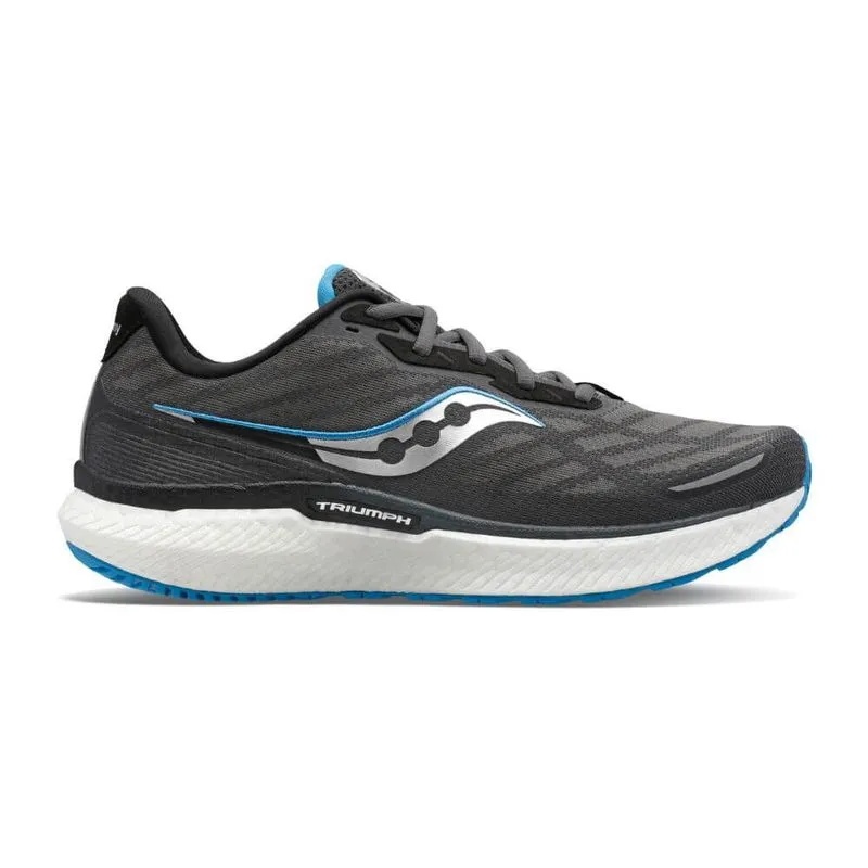 Grey Saucony Triumph 19 Men\'s Running Shoes | Malaysia S58243-T29