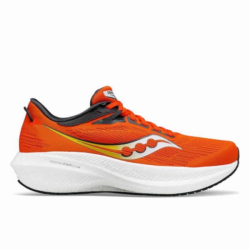 Grey Saucony Triumph 21 Men\'s Running Shoes | Malaysia S69705-S59