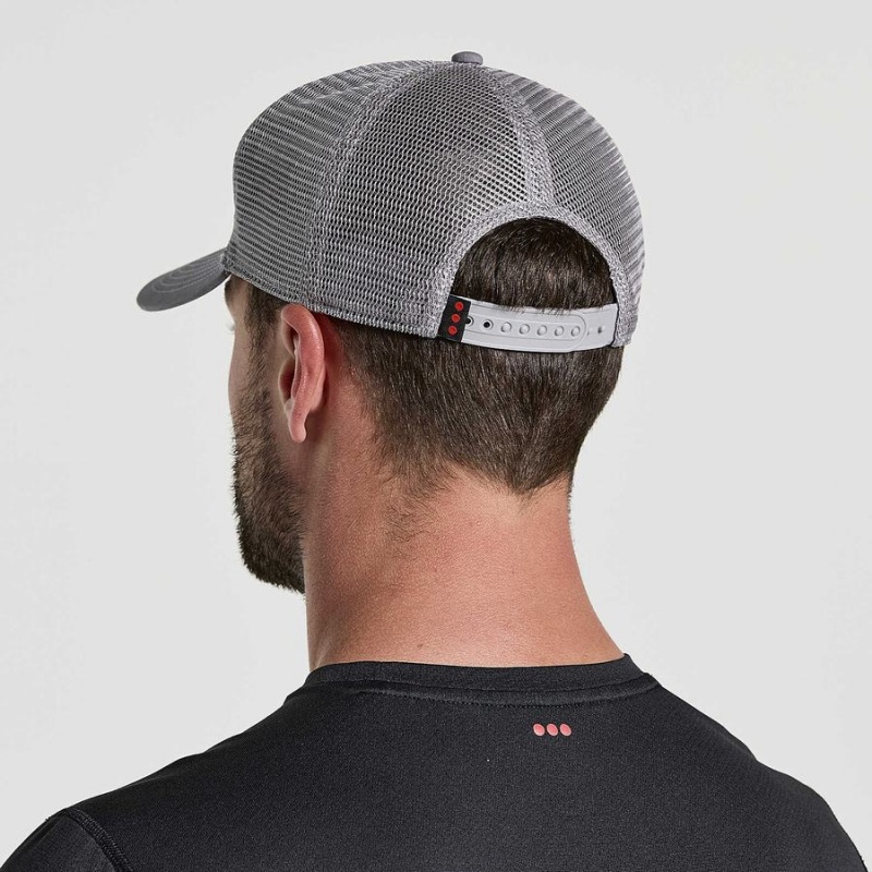 Grey Saucony Trucker Men's Hats | Malaysia S19025-G96