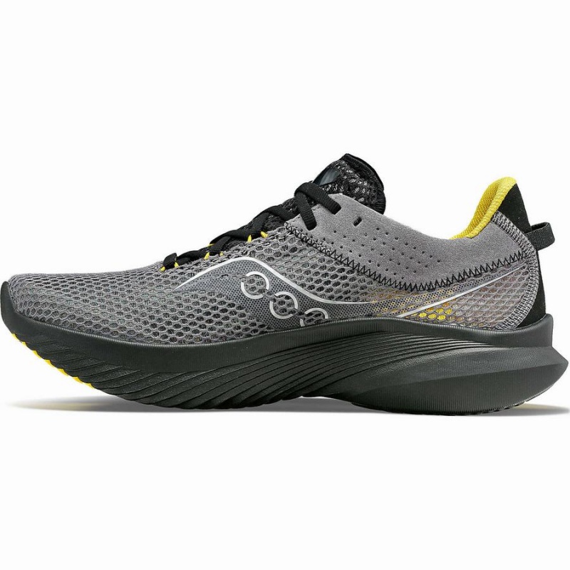 Grey / Black Saucony Kinvara 14 Men's Running Shoes | Malaysia S93652-C40