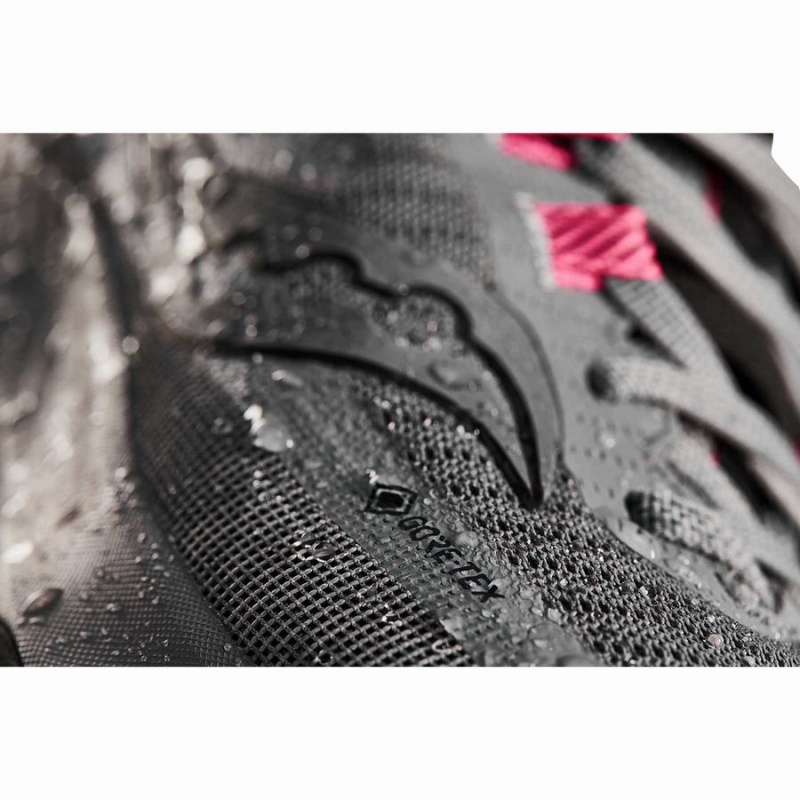 Grey / Black Saucony Peregrine 13 GTX Women's Trail Running Shoes | Malaysia S53701-M10