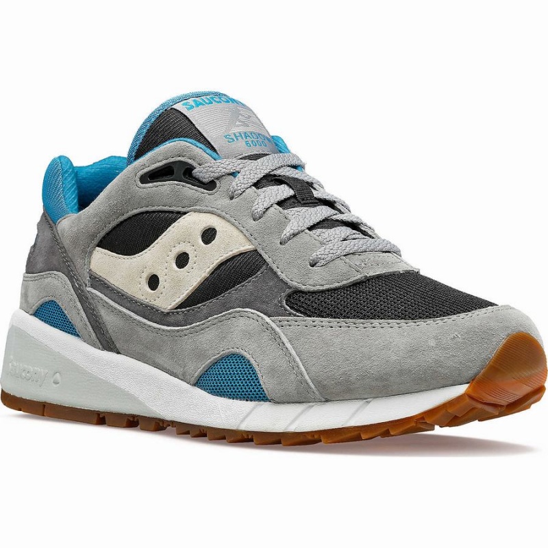 Grey / Black Saucony Shadow 6000 Men's Sneakers | Malaysia S42306-U72