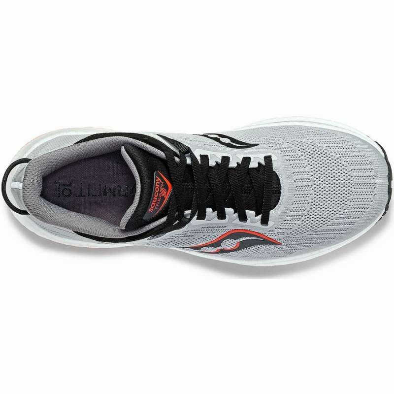 Grey / Black Saucony Triumph 21 Men's Running Shoes | Malaysia S35791-G87