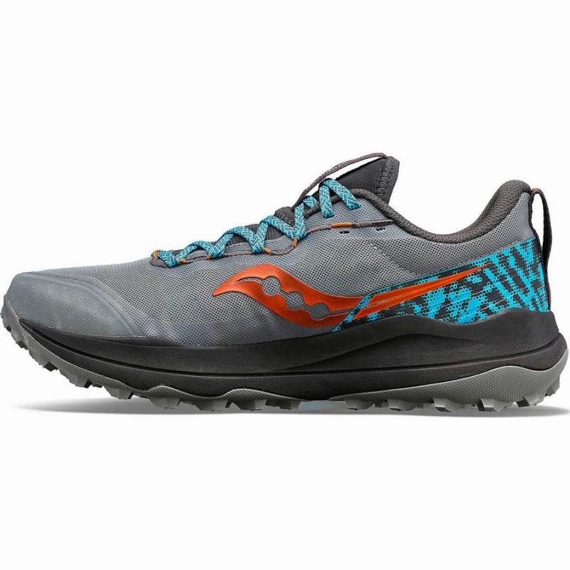 Grey / Black Saucony Xodus Ultra 2 Men's Running Shoes | Malaysia S59734-U02