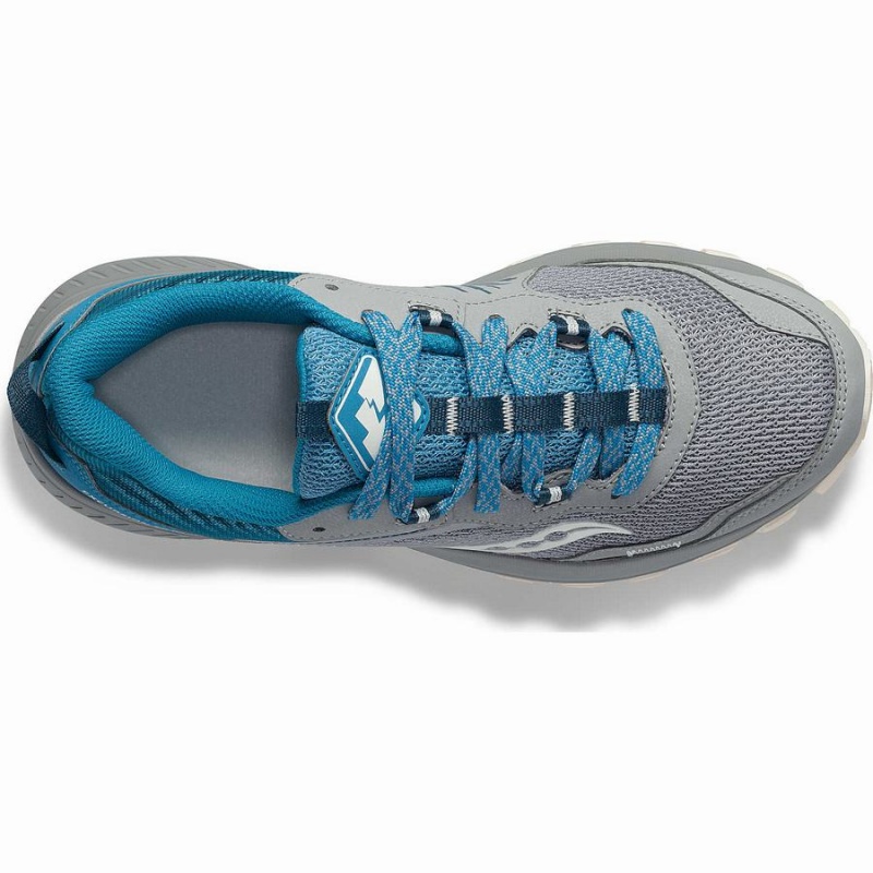 Grey / Blue Saucony Excursion TR15 Women's Trail Running Shoes | Malaysia S47283-G07