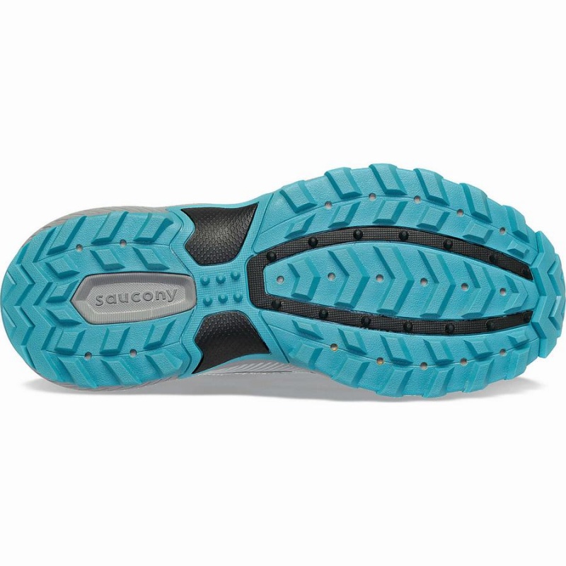 Grey / Blue Saucony Excursion TR16 Wide Women's Trail Running Shoes | Malaysia S58342-R40