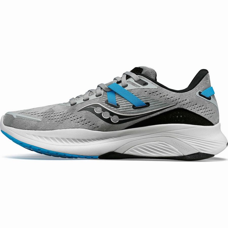 Grey / Blue Saucony Guide 16 Men's Running Shoes | Malaysia S29160-J16