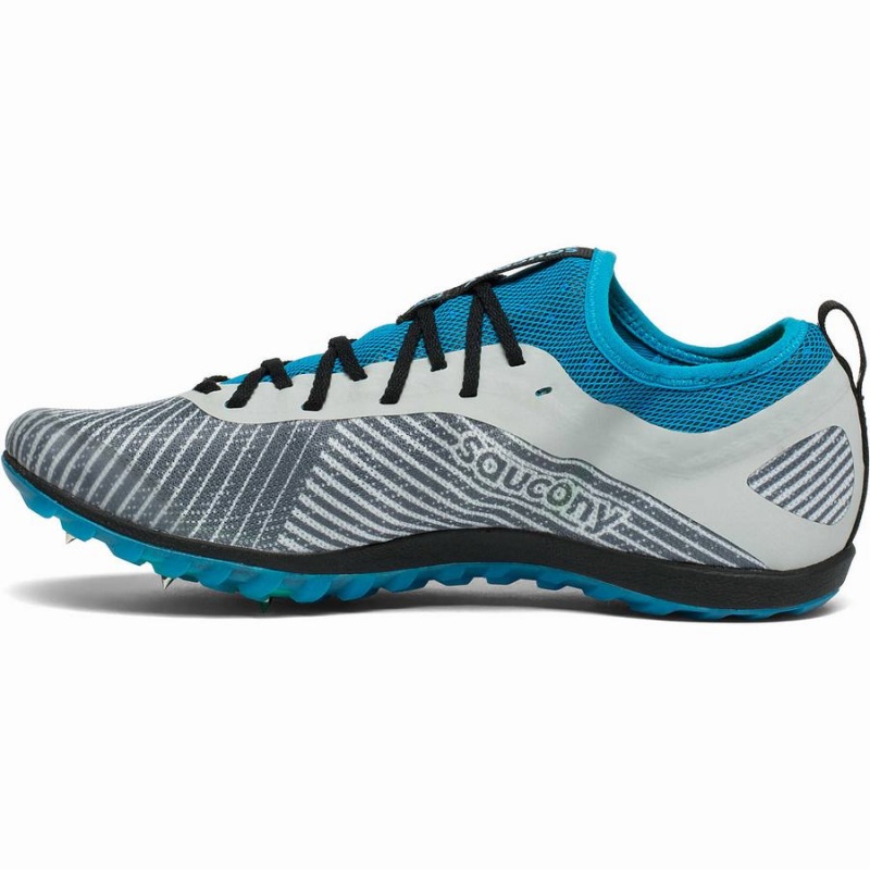 Grey / Blue Saucony Havok XC 2 Spike Men's Track Spikes | Malaysia S45793-B62