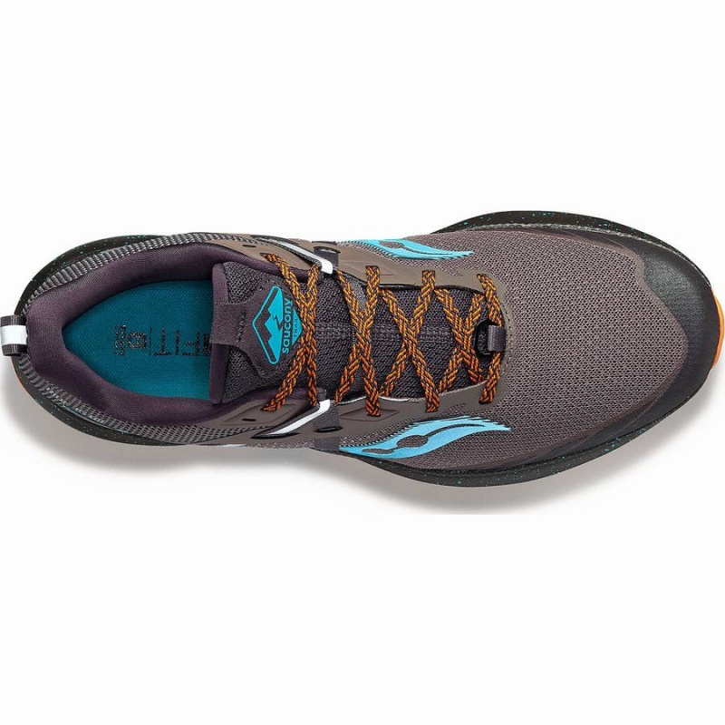 Grey / Blue Saucony Ride 15 TR Men's Trail Running Shoes | Malaysia S61478-P92