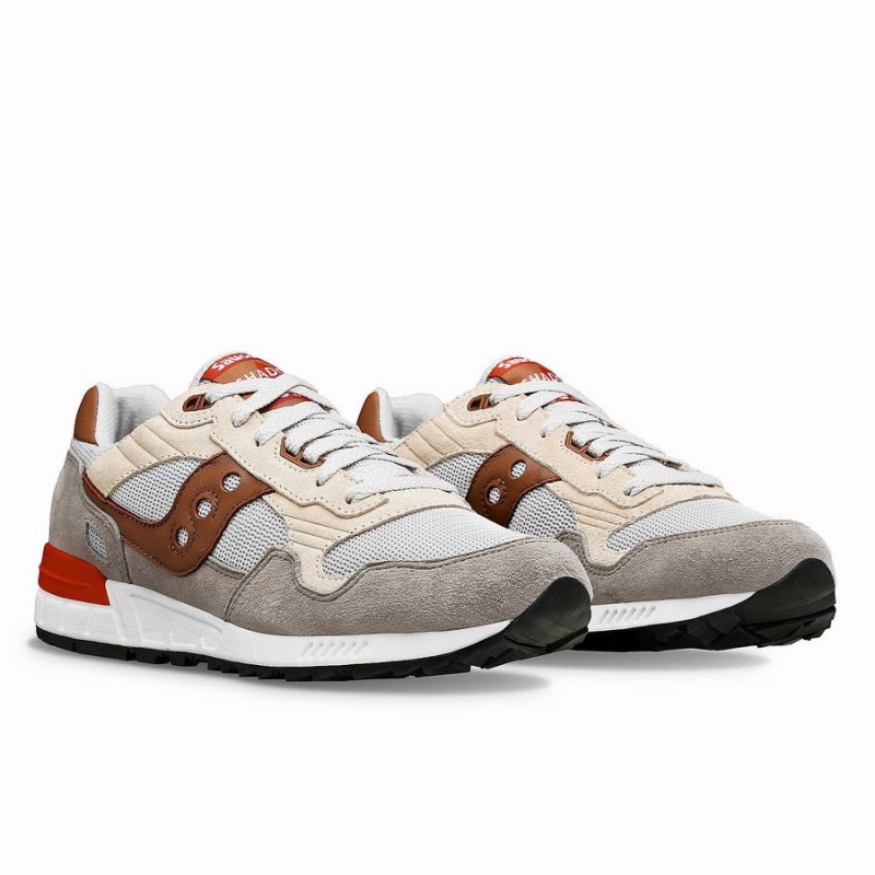 Grey / Brown Saucony Shadow 5000 Men's Sneakers | Malaysia S12978-W48