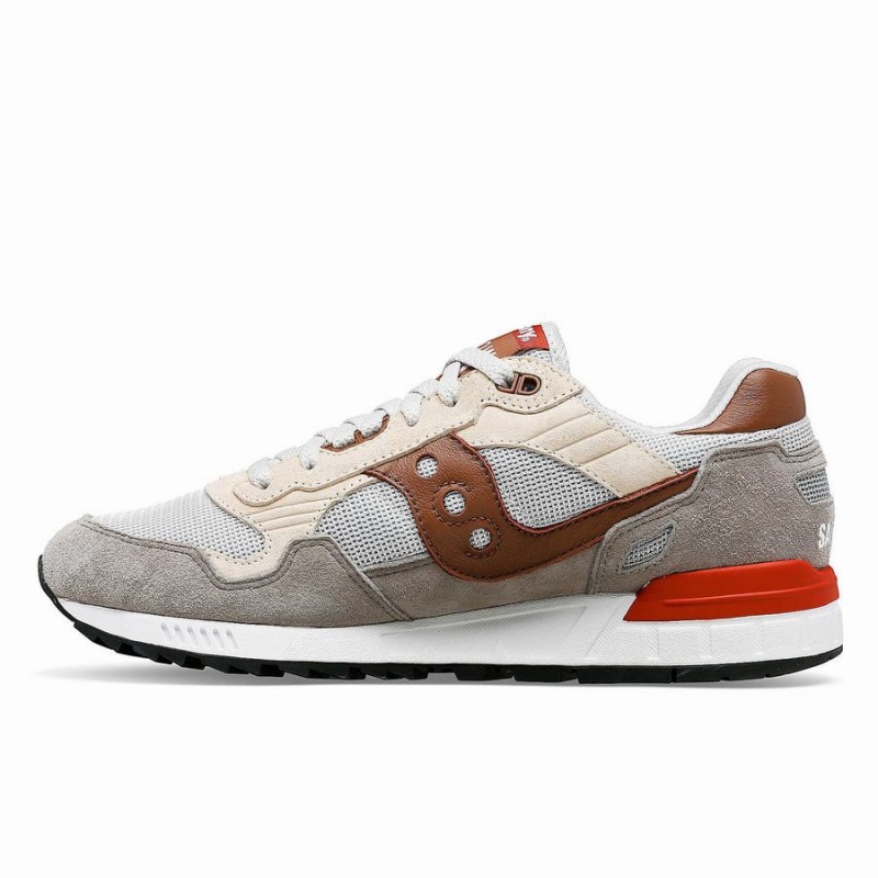 Grey / Brown Saucony Shadow 5000 Men's Sneakers | Malaysia S12978-W48