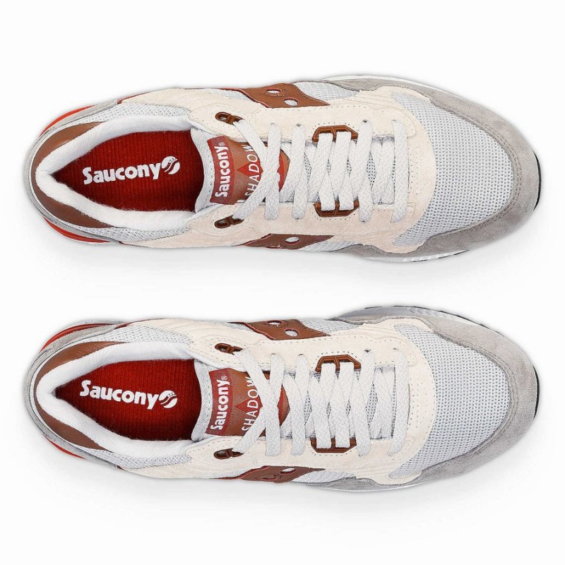 Grey / Brown Saucony Shadow 5000 Men's Sneakers | Malaysia S12978-W48