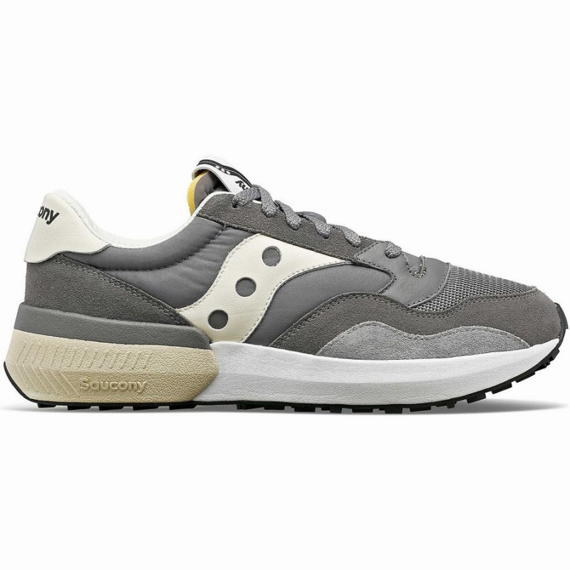 Grey / Cream Saucony Jazz NXT Men\'s Sneakers | Malaysia S15780-V30