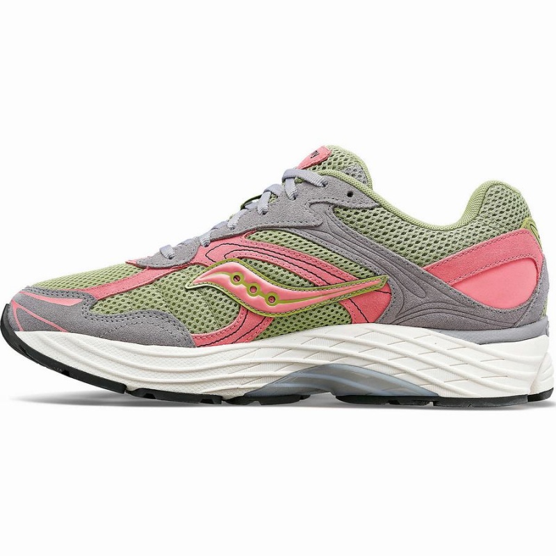 Grey / Green Saucony ProGrid Omni 9 Premium Women's Sneakers | Malaysia S18972-M87