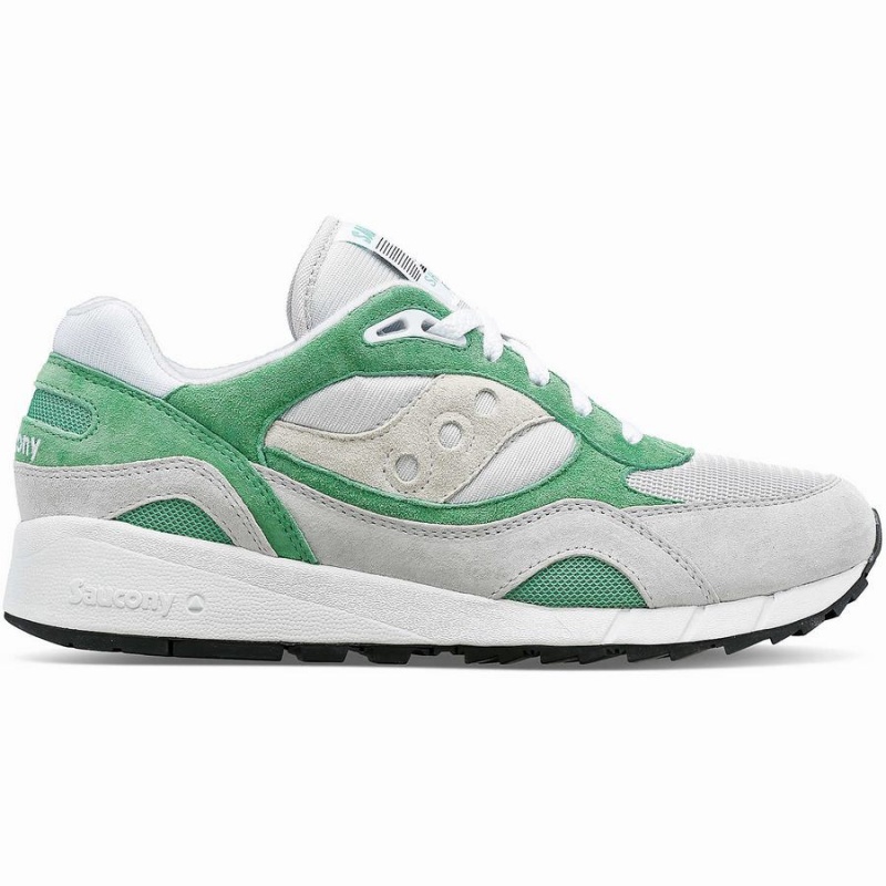 Grey / Green Saucony Shadow 6000 Men\'s Sneakers | Malaysia S79156-X61